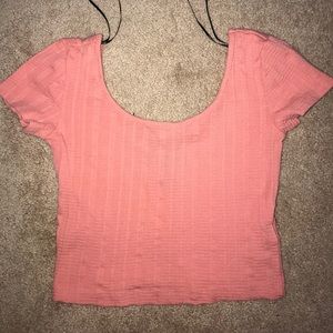Pink Crop top